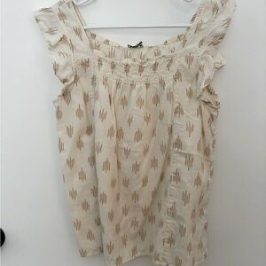 Madewell Ruffle Tank Top